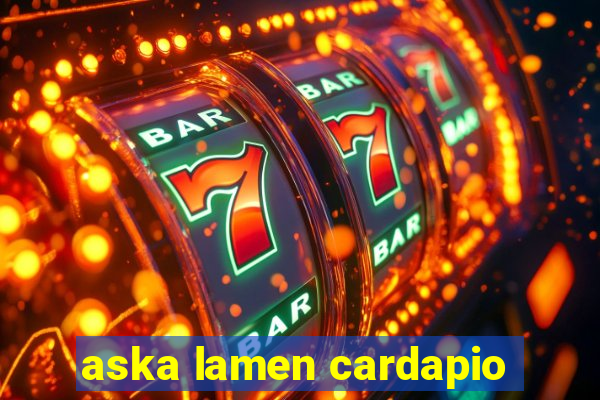 aska lamen cardapio